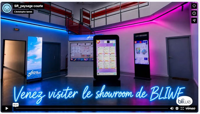 Visitez le showroom de Bliwe