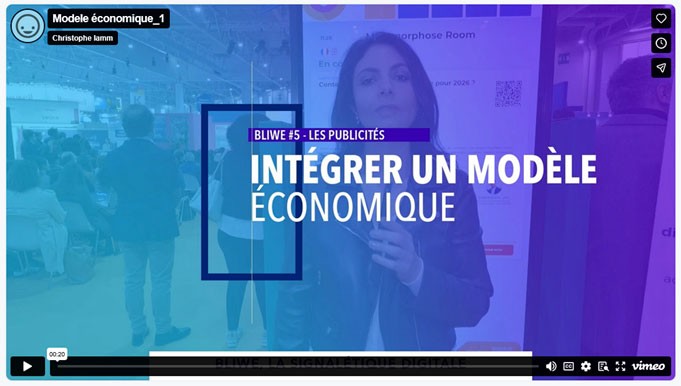 Bliwe3 - Intégrer un modèle économique